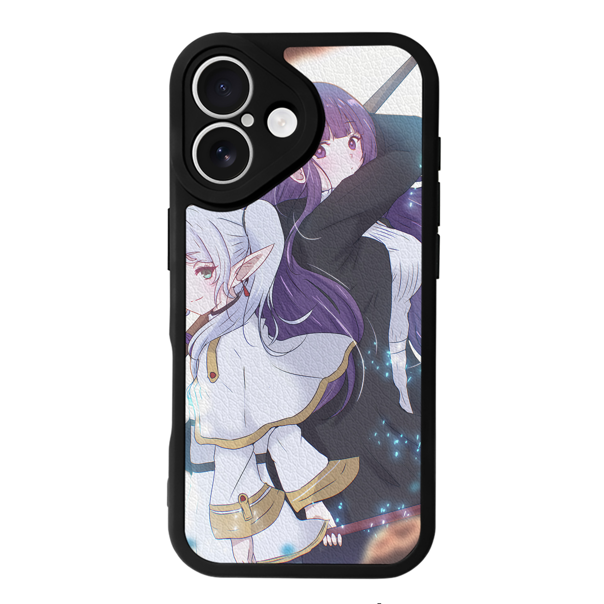 （画像用） 葬送のフリーレン Frieren 【iPhone 16シリーズ対応】シリコンスマホケース（レザー調） 材質：シリコン